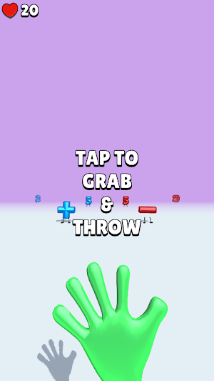Number Grab and Throw Screenshot 0