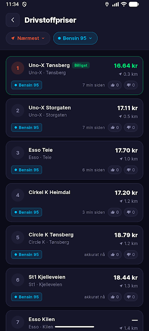 FuelWatch Screenshot 1