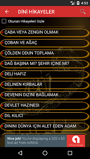 Dini Hikayeler Screenshot 2