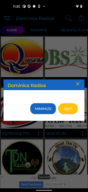 Dominica Radio + Recorder Screenshot 2