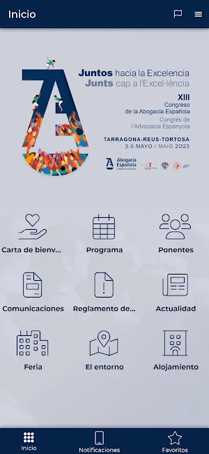XIII Congreso de la Abogacía Screenshot 1