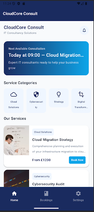 CloudCore Consult Screenshot 0