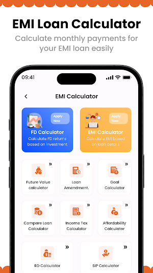 Aadhar Me EMI Loan Calculator Screenshot 0
