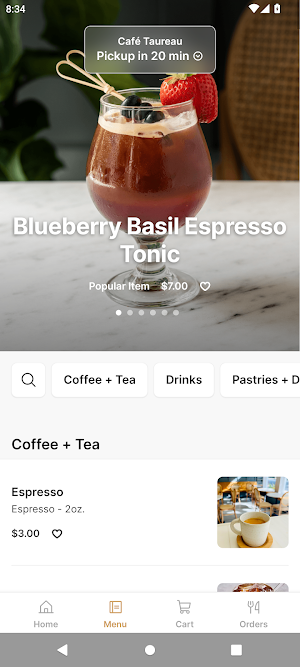Café Taureau Screenshot 1