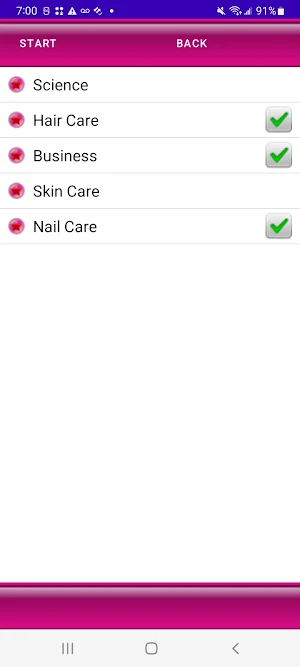 Test Exam Cosmetology Review Screenshot 1