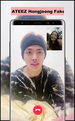 Hongjoong Fake Call Screenshot 0