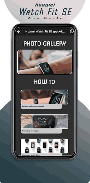 Huawei Watch Fit SE app Advice Screenshot 0