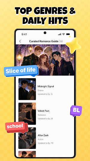 NijiToon- Webtoon & Manga Screenshot 1