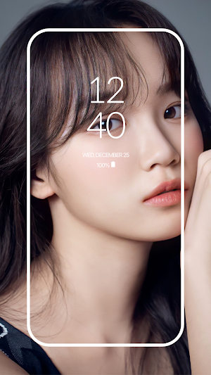 KIM CHAEWON(IZ*ONE) Wallpaper Screenshot 1