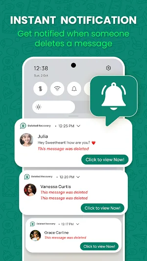 Deleted Messages Recovery WAMR Screenshot 1