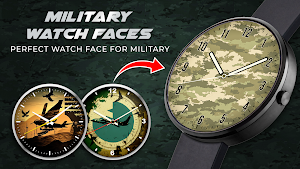 Military Watchface for Wear OS Screenshot 0
