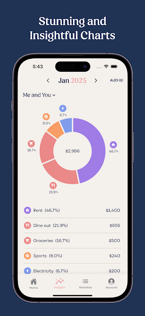 SplitSpend - Split group bills Screenshot 1