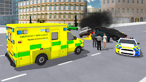 Ambulance Simulator - Car Driving Doctor Screenshot 2