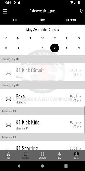 Fightgymclub Lugano Screenshot 1
