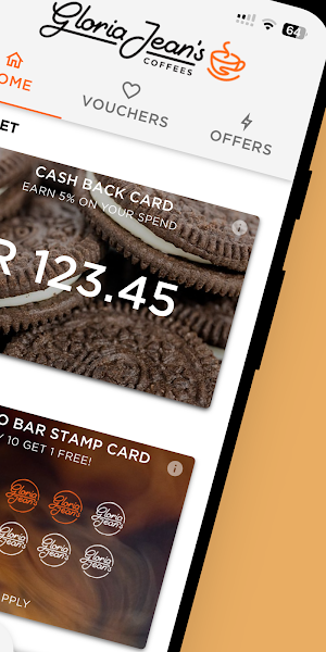 Gloria Jean's Coffee Rewards Screenshot 1