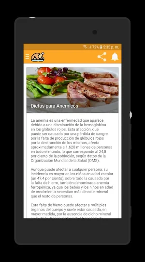 Dieta para Anémicos Screenshot 1