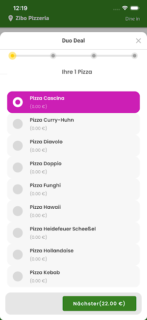 Zibo Pizzeria Screenshot 3