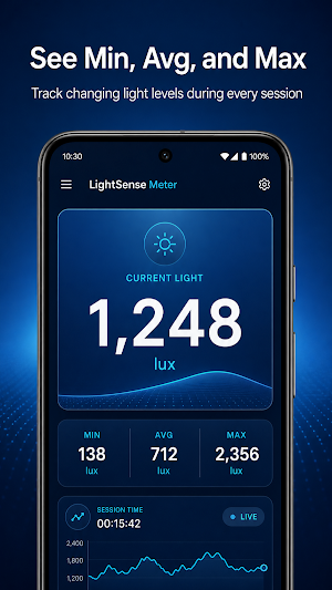 Light Sense Meter Screenshot 1
