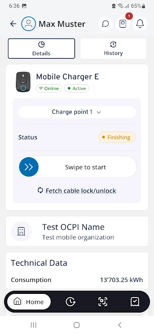 EW Höfe E-Mobility Screenshot 3