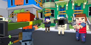 Blocky Gun TPS: Battle Royale Online Screenshot 2