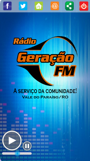 Rádio Geração FM Rondônia Screenshot 1