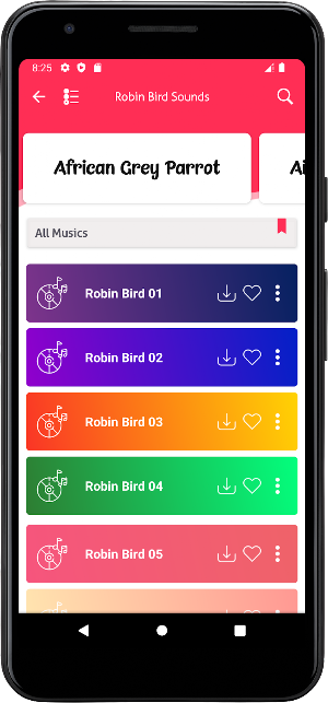 Robin Bird Sounds Screenshot 1