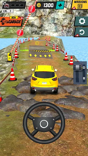 Offroad Parking 3d- Jeep Games Screenshot 1