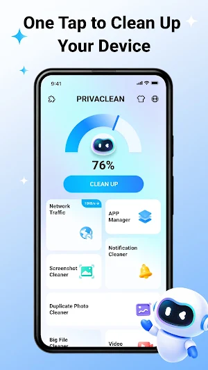 PrivaClean — Phone Cleaner Screenshot 0