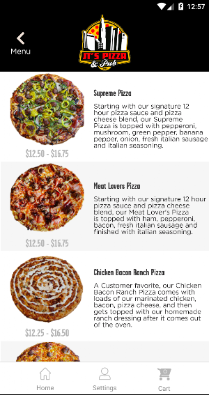 JT’s Pizza Screenshot 2