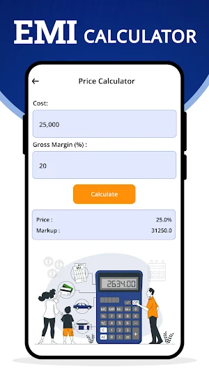 Easy EMI Loan Calculator Screenshot 3