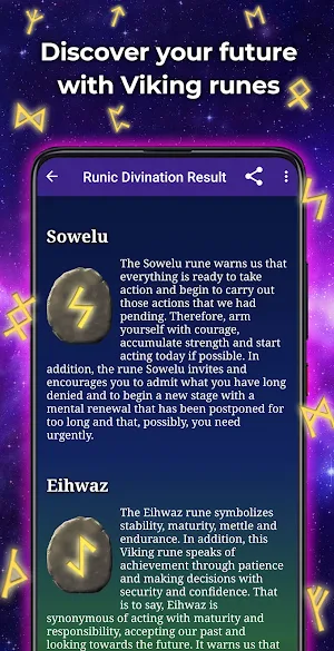 Runic Divination in English Screenshot 3