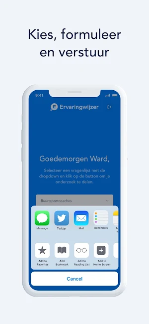 Ervaringwijzer Screenshot 2