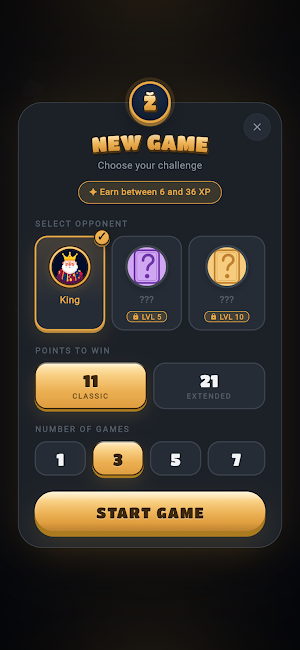 Zandari - Card Game for Two Screenshot 3