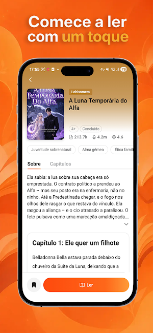 SeaNova — Leitor Gratuito Screenshot 2