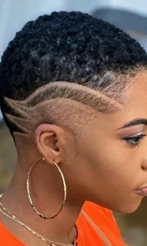 Black Women Line Hairstyles Screenshot 0