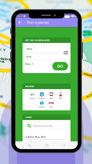 Vienna Metro Map 2024 Screenshot 3