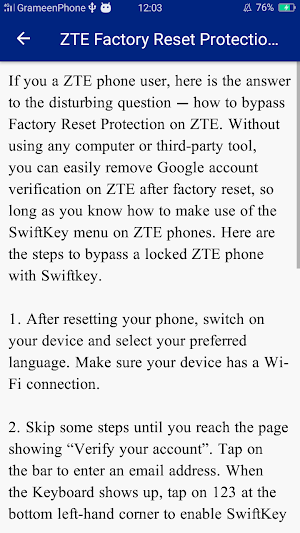 Factory Reset Bypass Guide Screenshot 2
