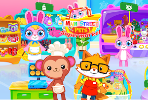Main Street Pets Supermarket Games Screenshot 0