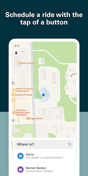 RIPTA Flex On Demand Screenshot 2