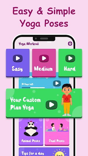 Yoga for kids workout Screenshot 0