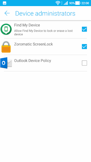 Zoromatic ScreenLock Screenshot 3