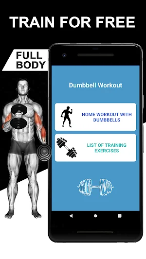 Dumbbell Workouts Screenshot 0