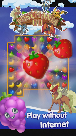 Pokemania GO - Match 3 Game Screenshot 3
