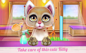Kitty Ballerina Care and Dressup Screenshot 2