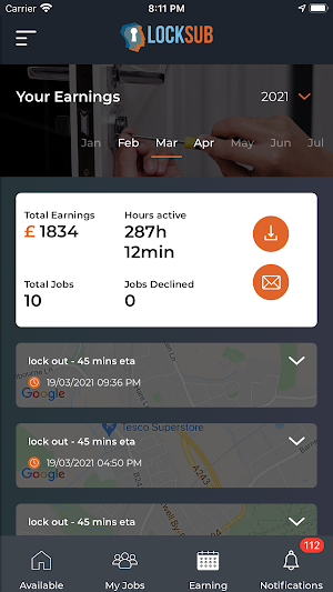 Locksub Screenshot 2