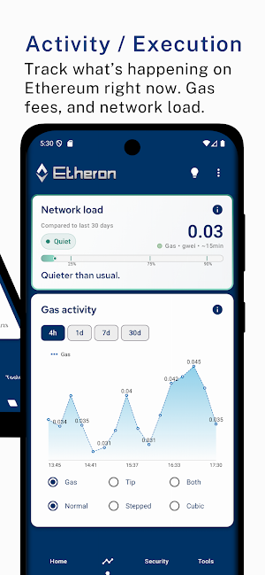 Etheron: Ethereum Stats Screenshot 2