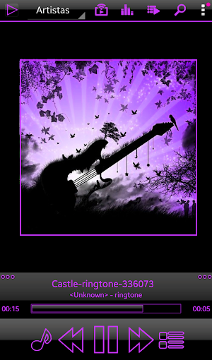 SKIN N7PLAYER DARK GLAS PURPLE Screenshot 0