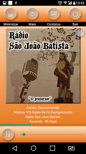 Rádio São João Batista Screenshot 1