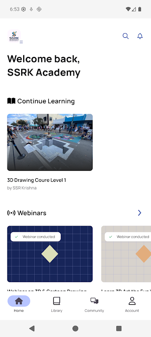 SSRK Academy Screenshot 2