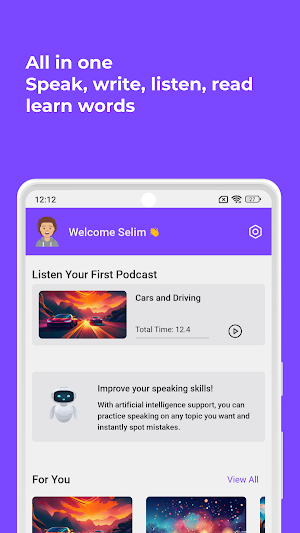 Lingoloop - Learn English Screenshot 0